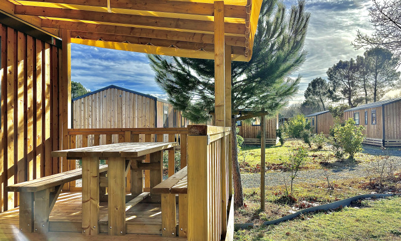 Stacaravan vakantie natuurcamping Bassin d'Arcachon